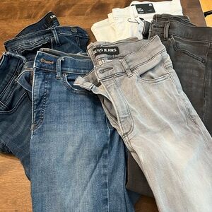 Express Denim Collection - Blue, Gray, Black, White